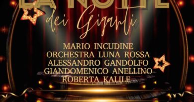 AGRIGENTO – “La notte dei Giganti” per Capodanno al Teatro Pirandello