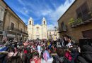 RACALMUTO – Buona la prima del Carnevale per bambini in piazza [FOTO]