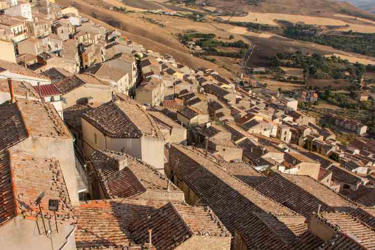 Panorama di Gangi in Sicilia - foto flickr - trs98.it