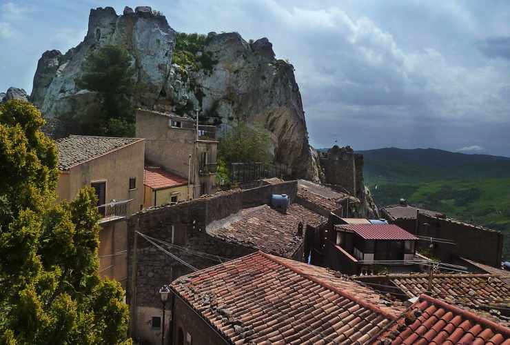 Sclafani Bagni vista dall'alto - foto flickr - trs98.it